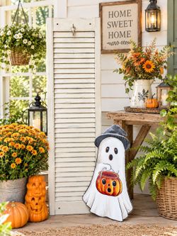 Vintage Wood Upcycled Hanging Wall Shutter Wall Decor