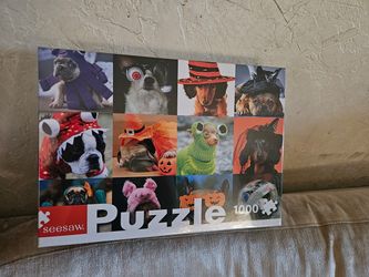 Trick Or Treat Dog Puzzle