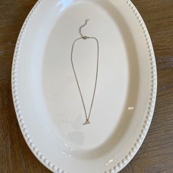  Marleylilly VA State Shape Silver Necklace