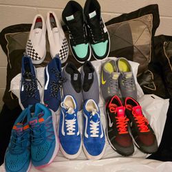 Name  brand shoes, and still toe boots.