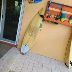 Matt Lund 6'1" Custom Surfboard In Great Shape!!