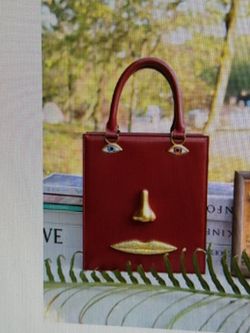 Burgundy Face bag