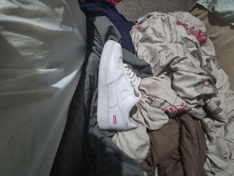 Nike Air Force 1 Supreme Low White Sneaker