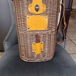 SD PADRES - Wicker Cooler Bag