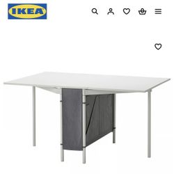 Dropleaf Table w/ 2 Folding Chairs