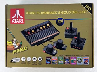 Atari Flashback 8 Gold Deluxe HD Console 40th Anniversary Edition