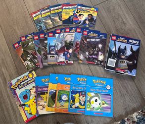 📚 20+ Early Reader Books | Pokémon, Batman, LEGO Super Heroes | Scholastic
