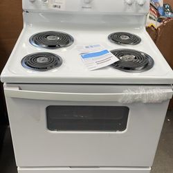 HOTPOINT RBS330DRWW 30-in Stove 3U