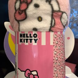 Sanrio Hello Kitty Silky Soft Throw 46IN. X 60IN.