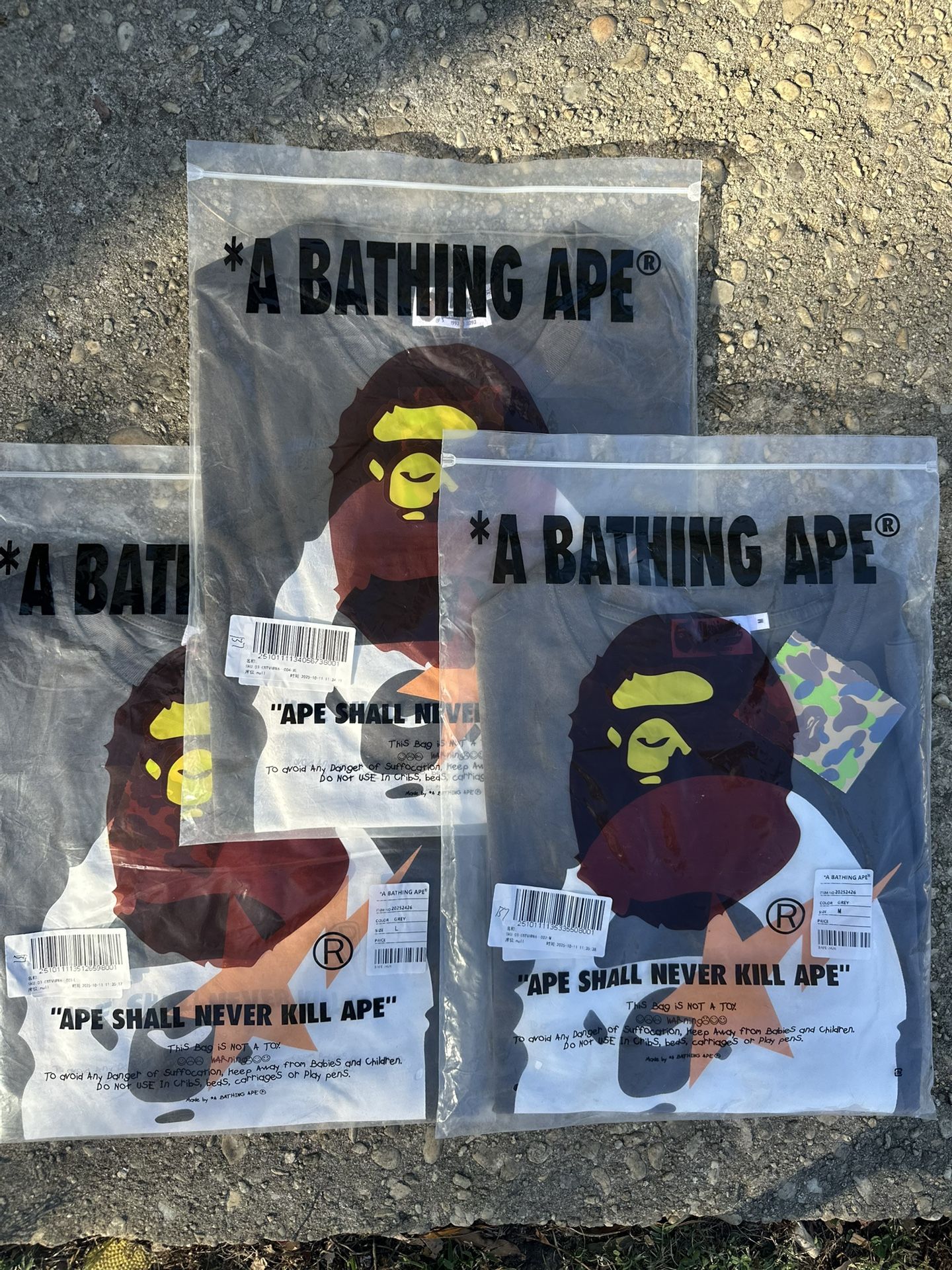 Heron Preston Bape T