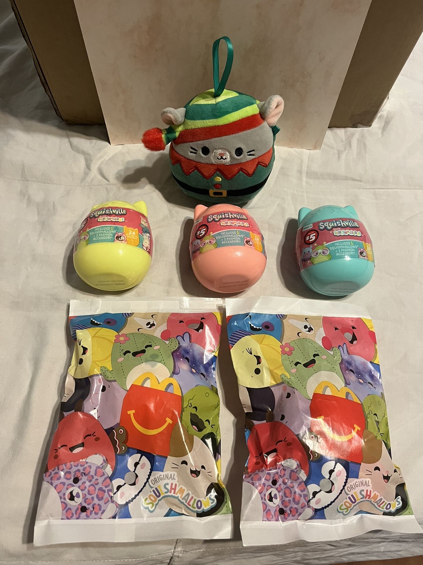 Squishamallow Lot Misty The Mouse+ NEW Mystery Plush Figures (Sealed)