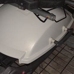 Weber Q Portable Tailgate Bbq Grill (Cream) Camping