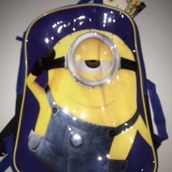 New Minions backpack standard size 