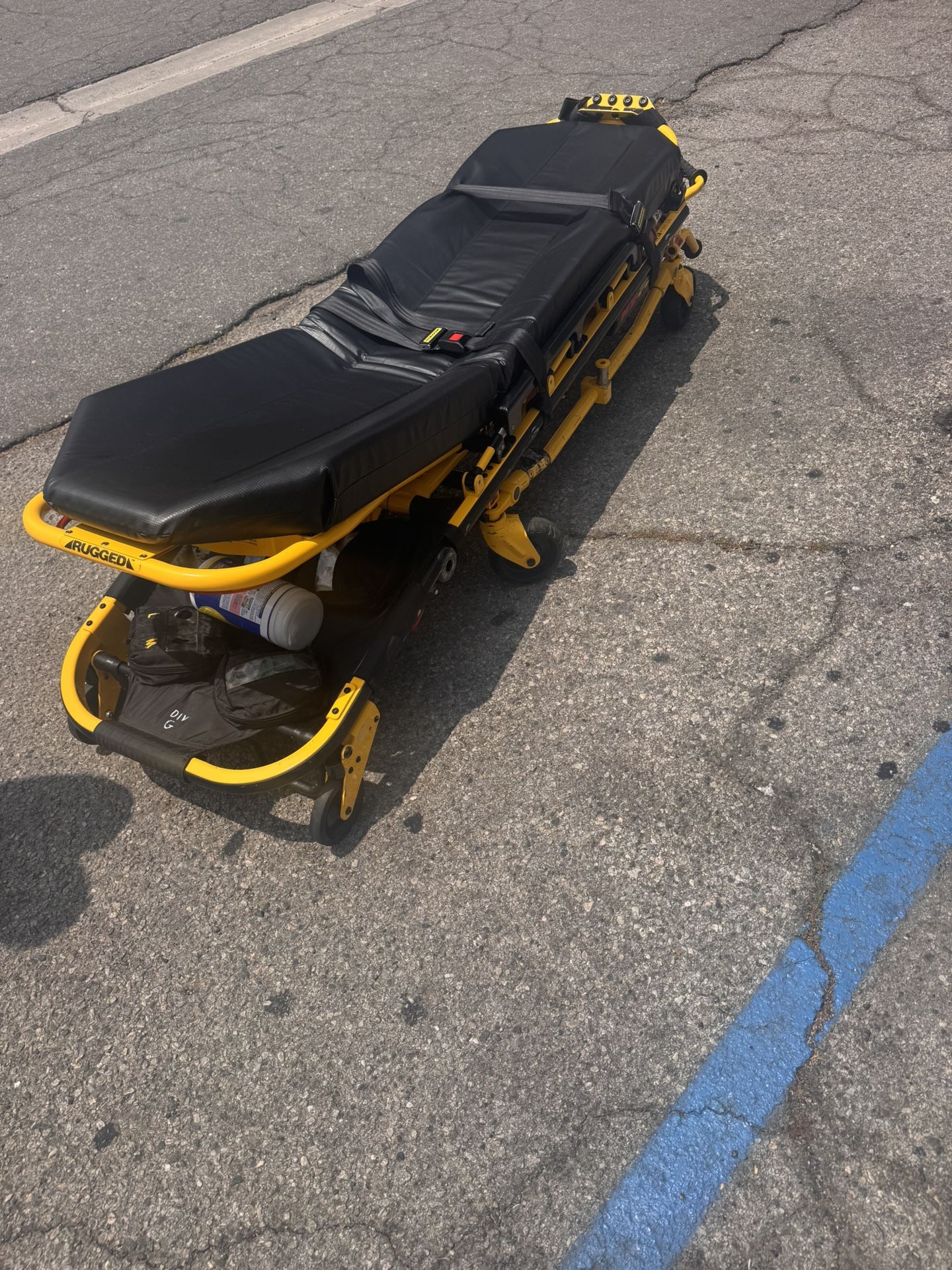 Rugged 650 Lbs Capacity Stretcher