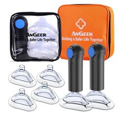NEW! First Aid CPR Anti Choking Kit (2Pack)