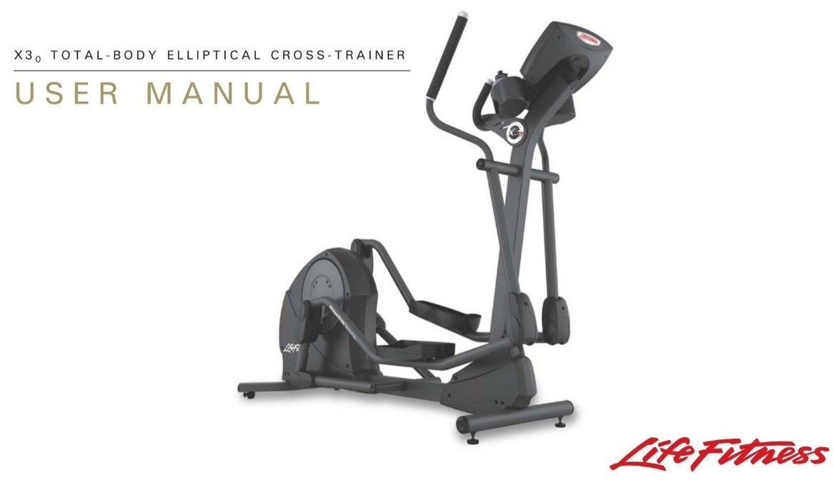 Life Fitness X3 Total Body Elliptical