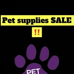 Moving Sale Dog Supplies 