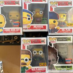 Simpsons Funko Pops 