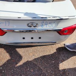 2014 2015 2016 2017 Infiniti Q50 Trunk Part 