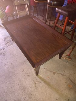 Solid Wood Coffee Table (Price Drop)28w X48L