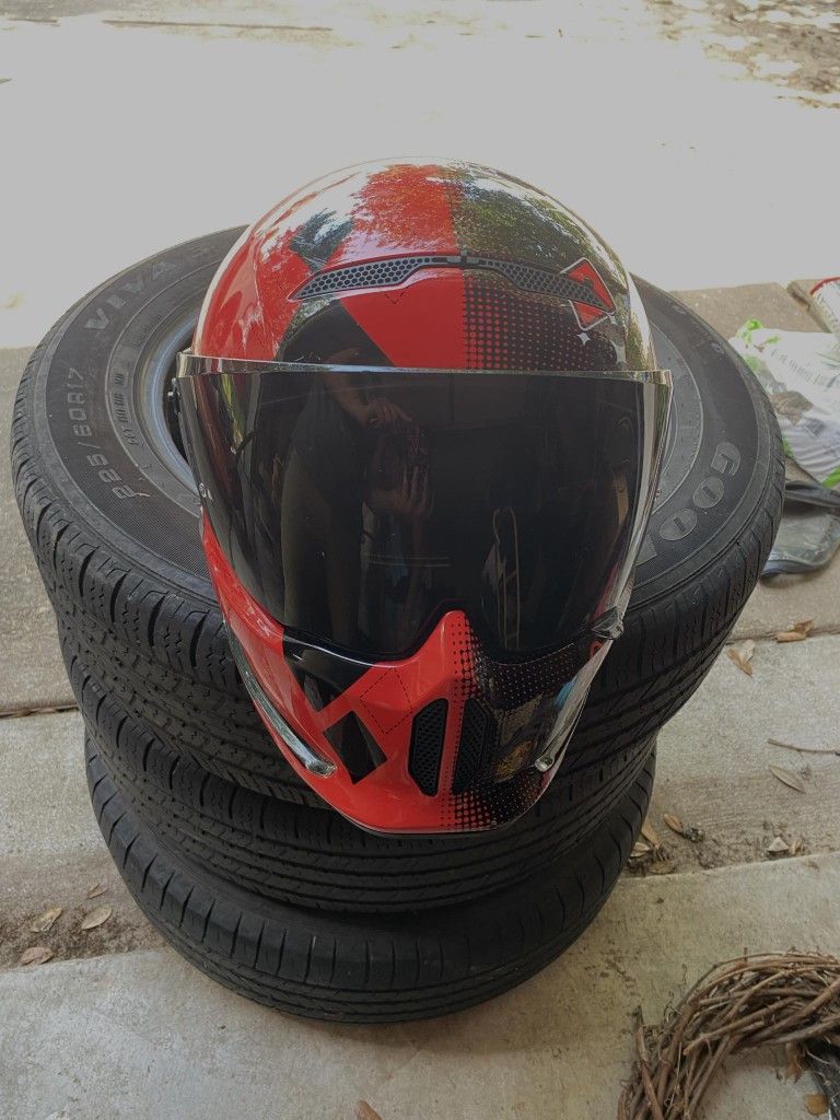Ruroc Official DC Comics Harley Quinn Motorcycle Helmet