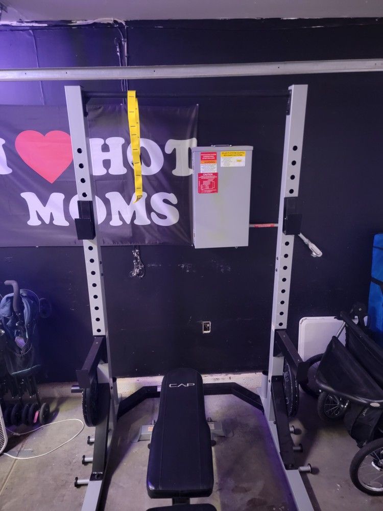 CAP Barbell FM-8000F Deluxe Power Rack