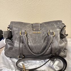 Authentic Vintage Miu Miu Vitello Lux Bow Bag