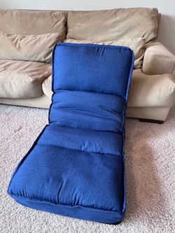 3 reclining small chairs , fabric