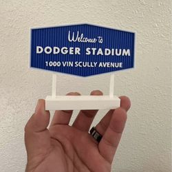Welcome to dodger stadium signs