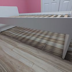 Twin Bed With Slats