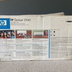 HP Deskjet 3940 Color Printer 