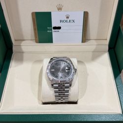 Rolex 126334 Wimbledon 41mm 2020 Box and Card