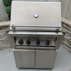 BBQ Grill. Stainless Steel