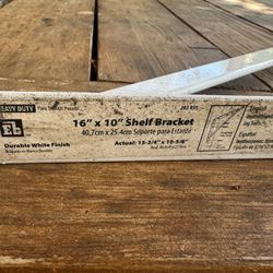 16x10 Metal Shelf Bracket (qty 10)