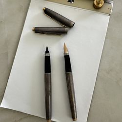 vintage sterling Silver parker 75 fountain And Pen