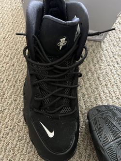 Nike Black Hi Top Shoes, Size: 11