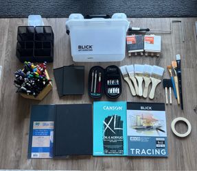 Art Supplies Lot