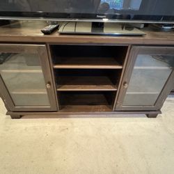 Brown IKEA Tv Stand Set 