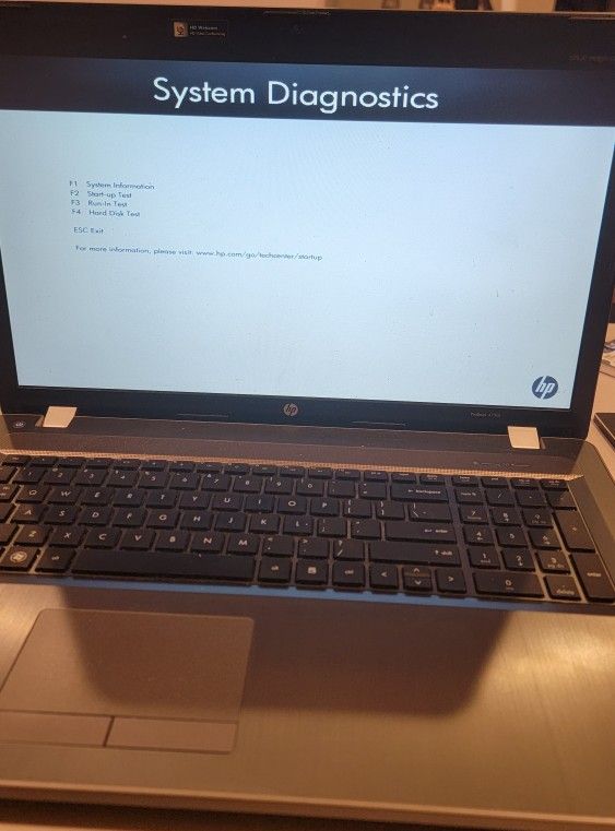 HP 4730 laptop for parts