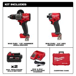 Milwaukee 18v Powertool Combo Kit