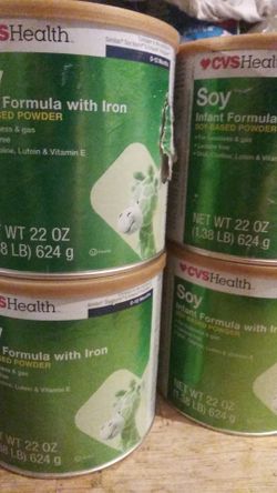 Cvs health soy based with iron 22oz new
