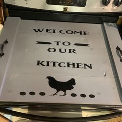 Personalized  Stove Top Covers 22x30 7