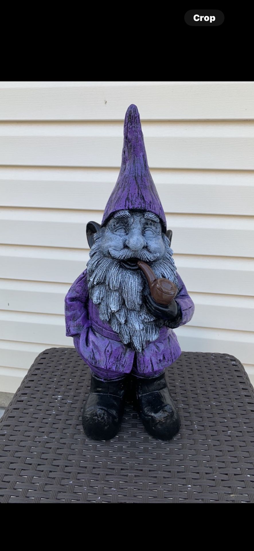 The Purple Gnome Statue