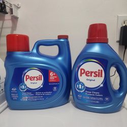 $24 for both. Persil Liquid Detergent. HABLO ESPAÑOL 
