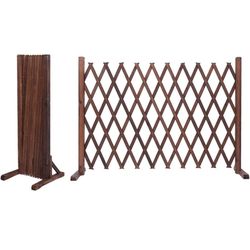 Temporary Portable Fence Panel Foldable Mobile Privacy Fence, Plant Screen, Home Yard Garden Plant Climbing Partition Decorative, Easy to Install Dura