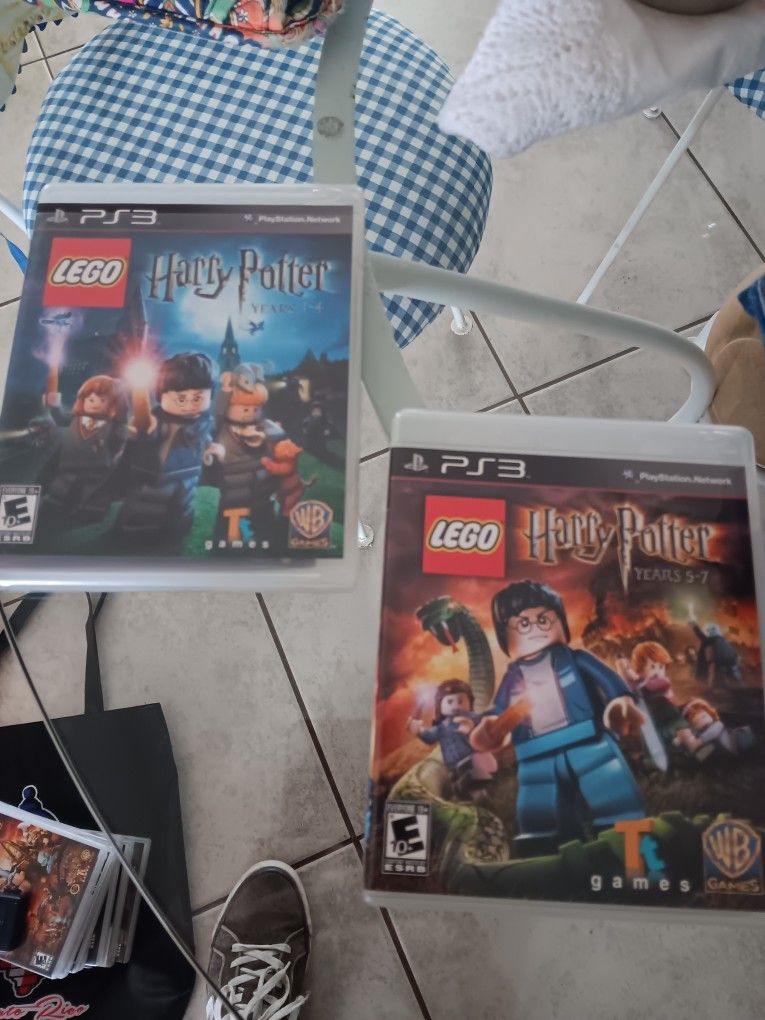 Lego harry Potter 1-4 And 5-7 Ps3 Games