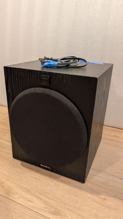 Sony SA-W2500 Active Subwoofer Sub - Tested 100% Working