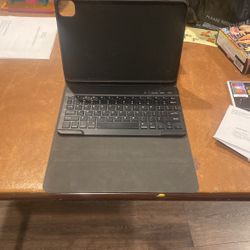 iPad Case With Bluetooth Keyboard 