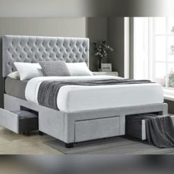 QueenBedframe With Storage