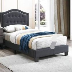 BRAND NEW TWIN PLATAFORM BED FRAME WITH MATRESS INCLUDED $269